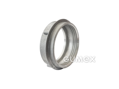 Fecal Mutter für Schraub-Saugkupplung,  A110, Innengewinde RD 130x1/4", bearbeiteter Guss, Aluminium, 